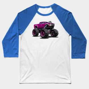 cartoon monster truck Baseball T-Shirt